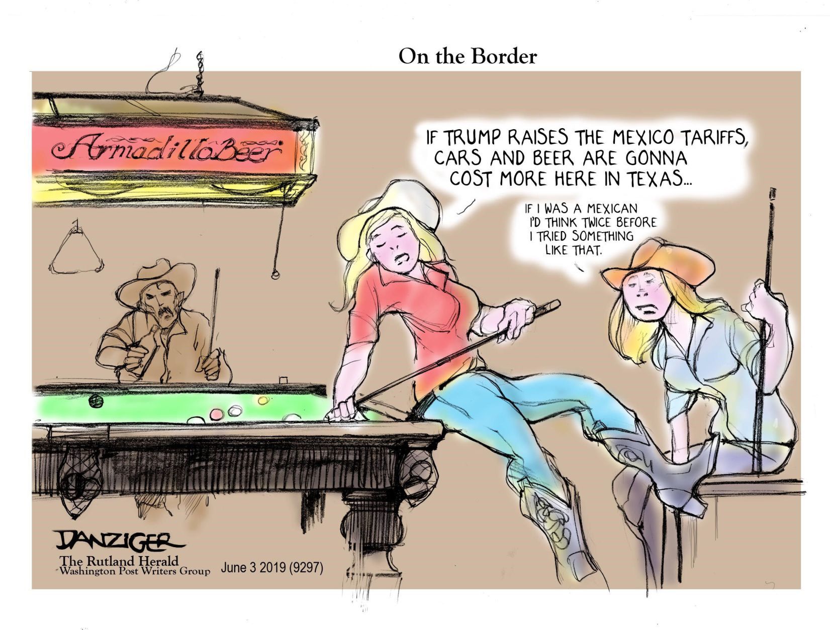 Jeff Danziger cartoon